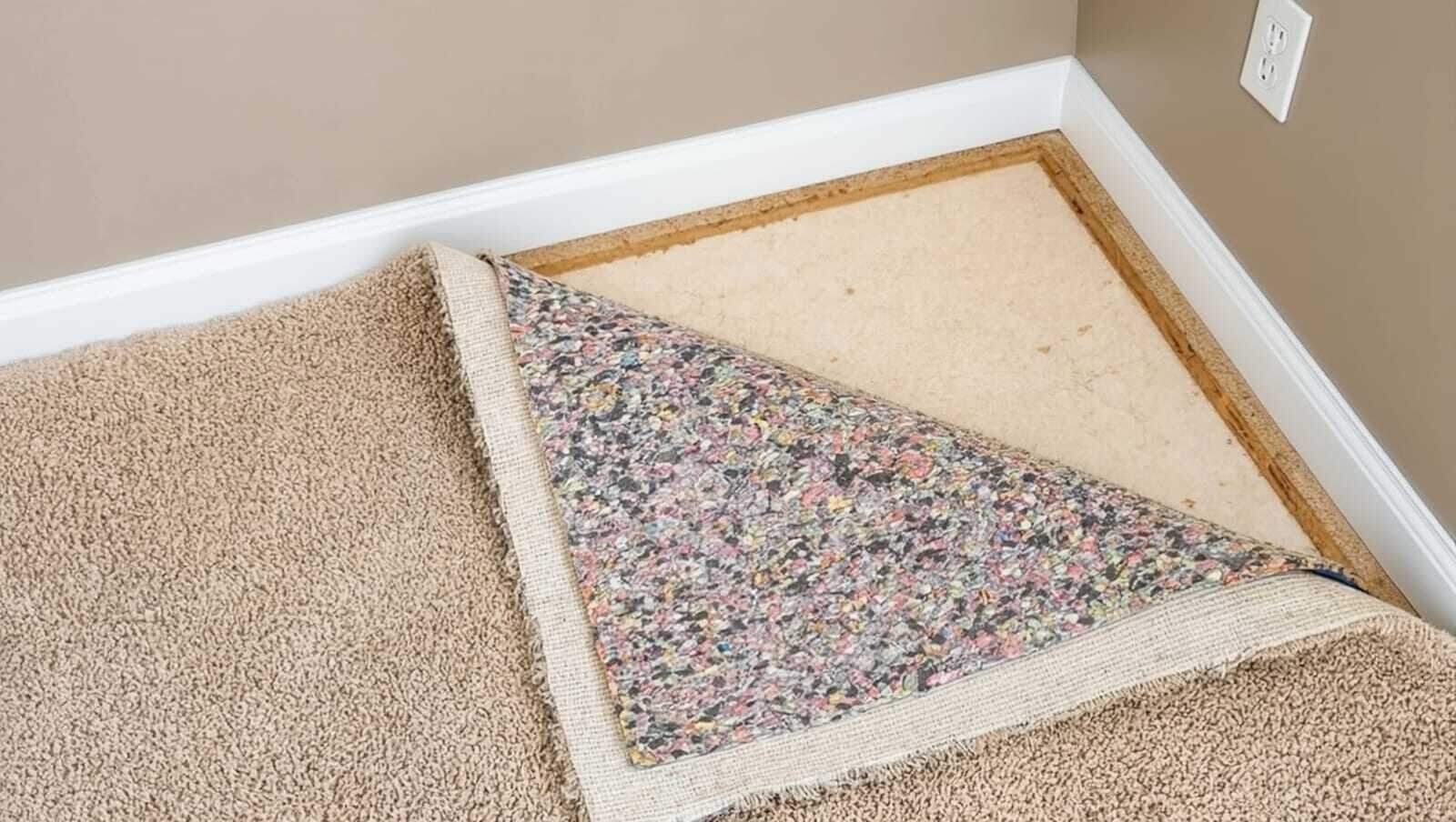 Air movers floating wet carpet to dry the pad and subfloor in a Dallas, TX home